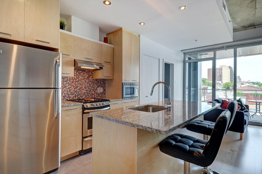 Апартаменти Les Immeubles Charlevoix - Le 760-605 Квебек Номер фото
