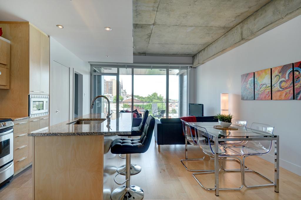 Апартаменти Les Immeubles Charlevoix - Le 760-605 Квебек Екстер'єр фото